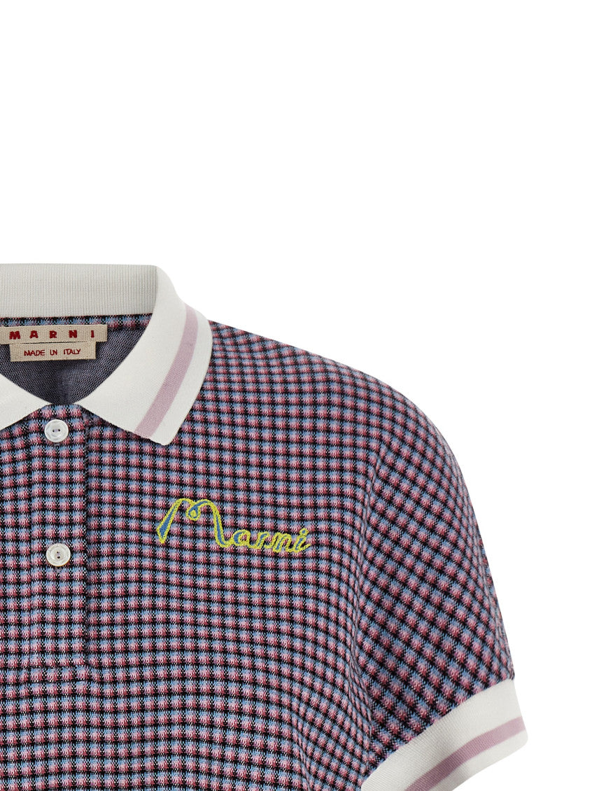 Multicolor Check Patterned Polo 3