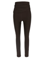 Brown 'Vicky' leggings 1