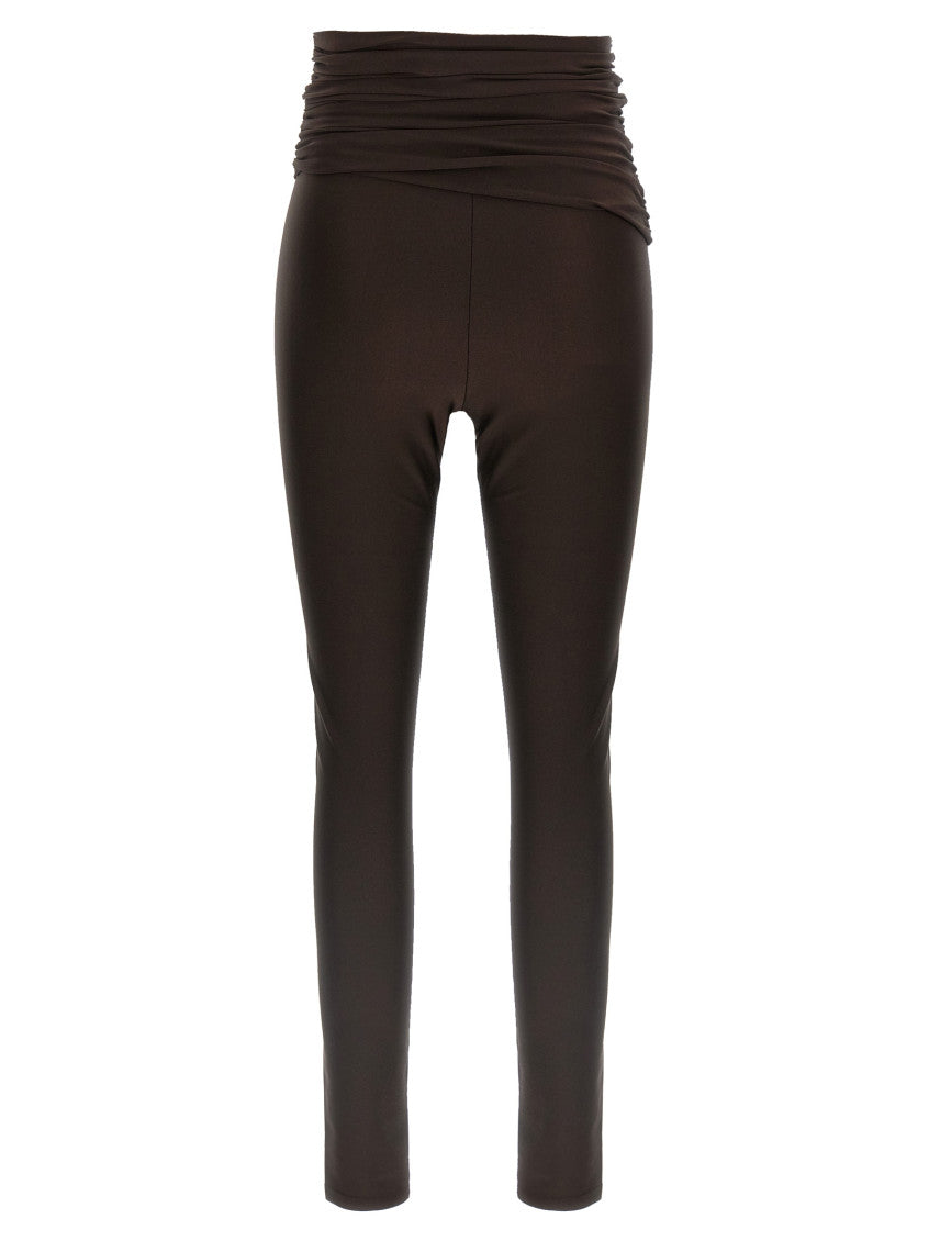 Brown 'Vicky' leggings 2
