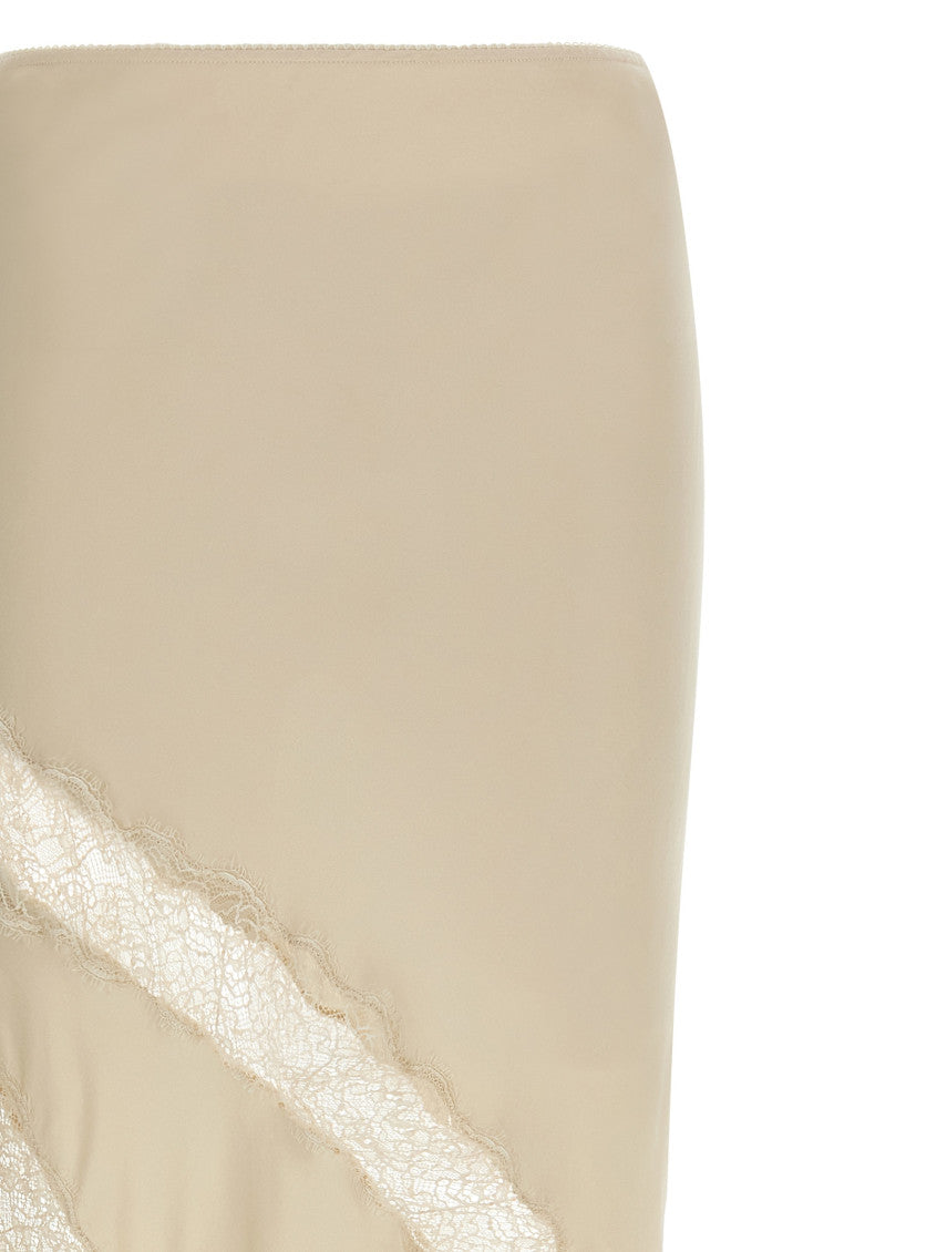 Beige 'Rosetta' skirt 3