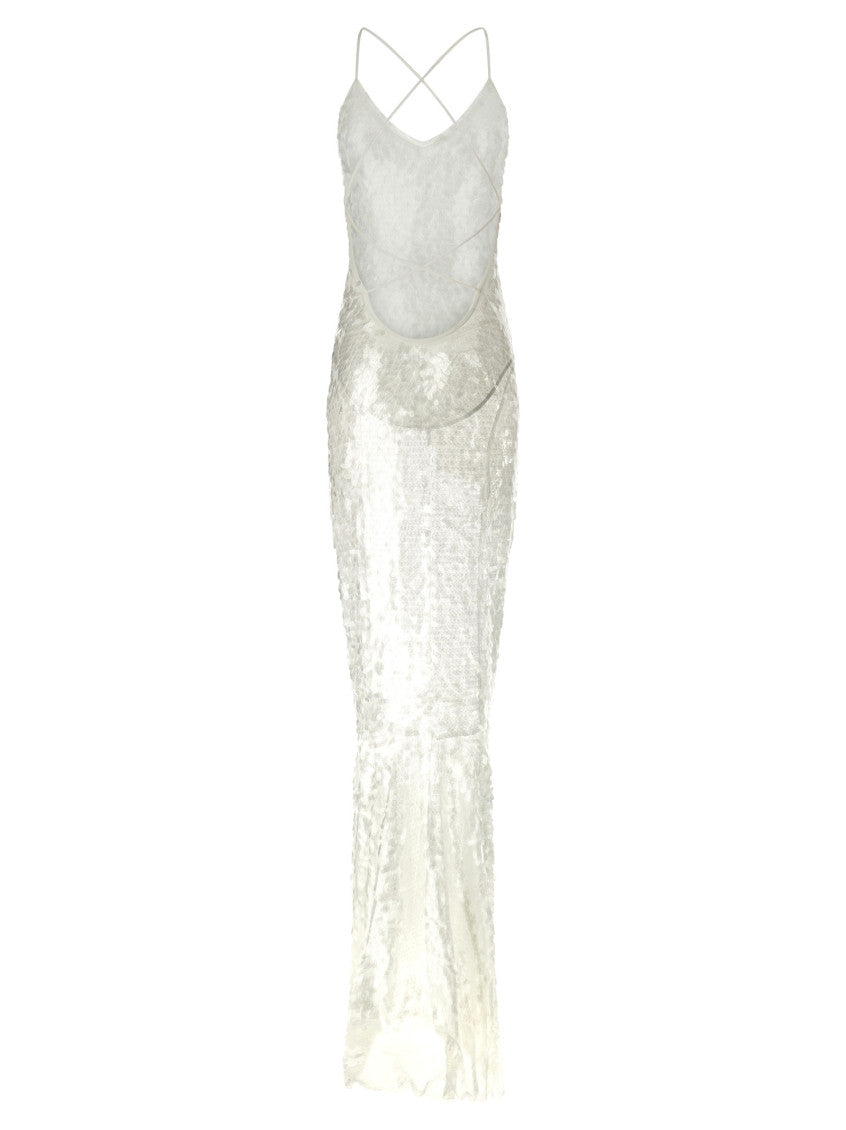 White 'Fara' dress 2