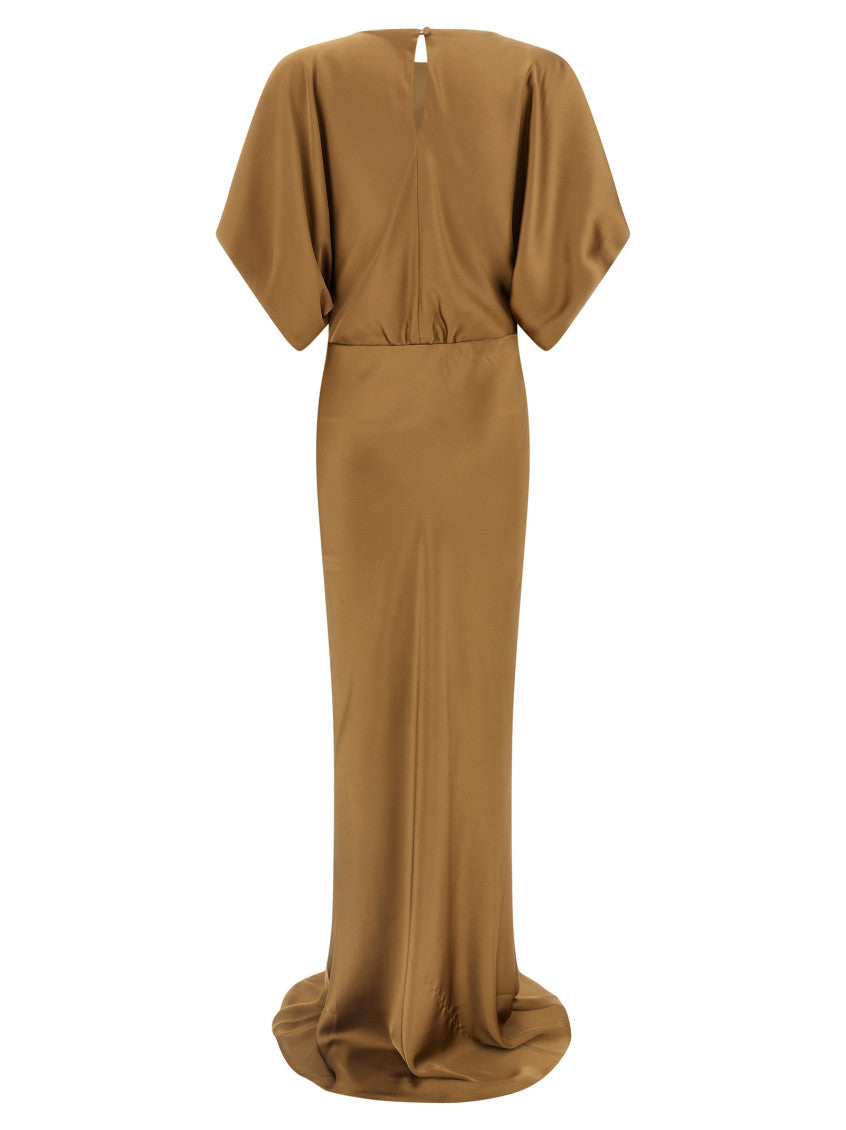 Beige 'Reverse Obie' dress 2
