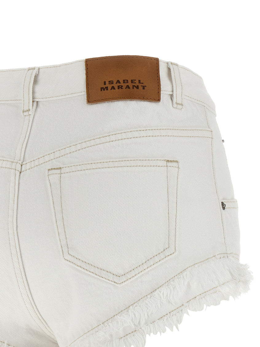 White 'Eneidala' shorts 4