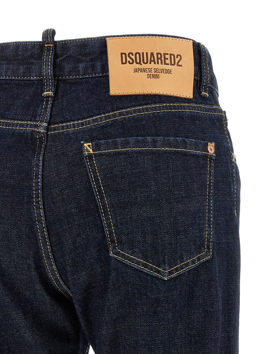 Blue 'Tomboy' jeans 4