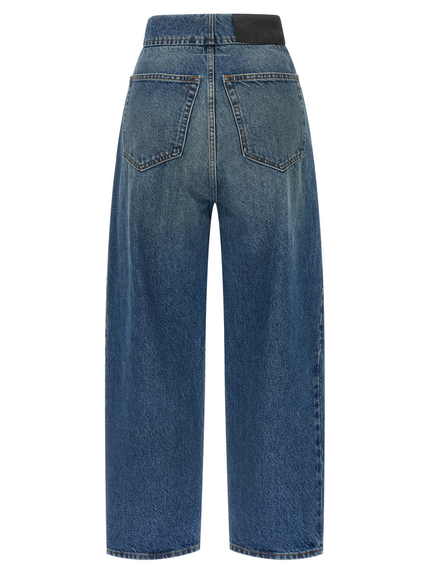 Light Blue Straight leg jeans 2