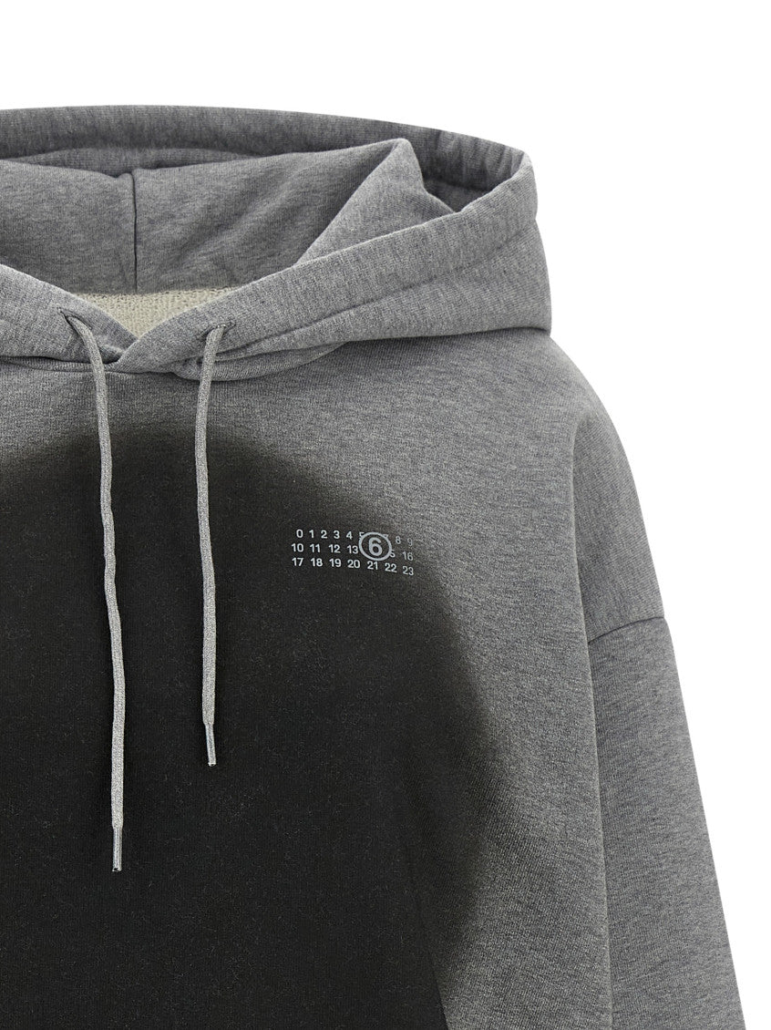 Grey 'Numeric Signature MM6' spray hoodie 3