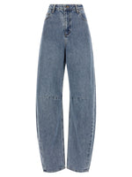 Blue 'Barrel Leg' Jeans 1
