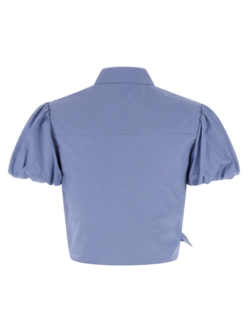 Light Blue 'Cotton Tie Side' Top 2