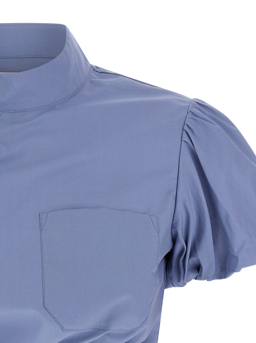 Light Blue 'Cotton Tie Side' Top 3