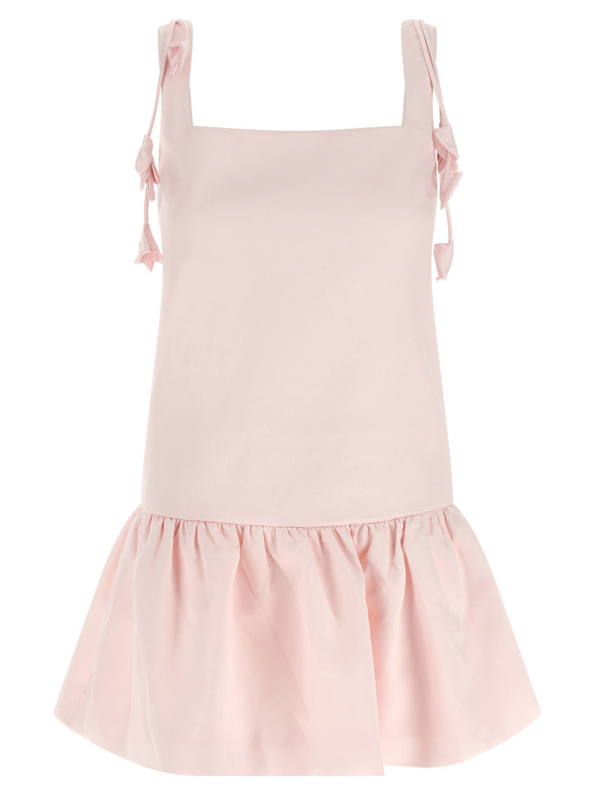 Pink 'Flower Taffetà' Dress 1
