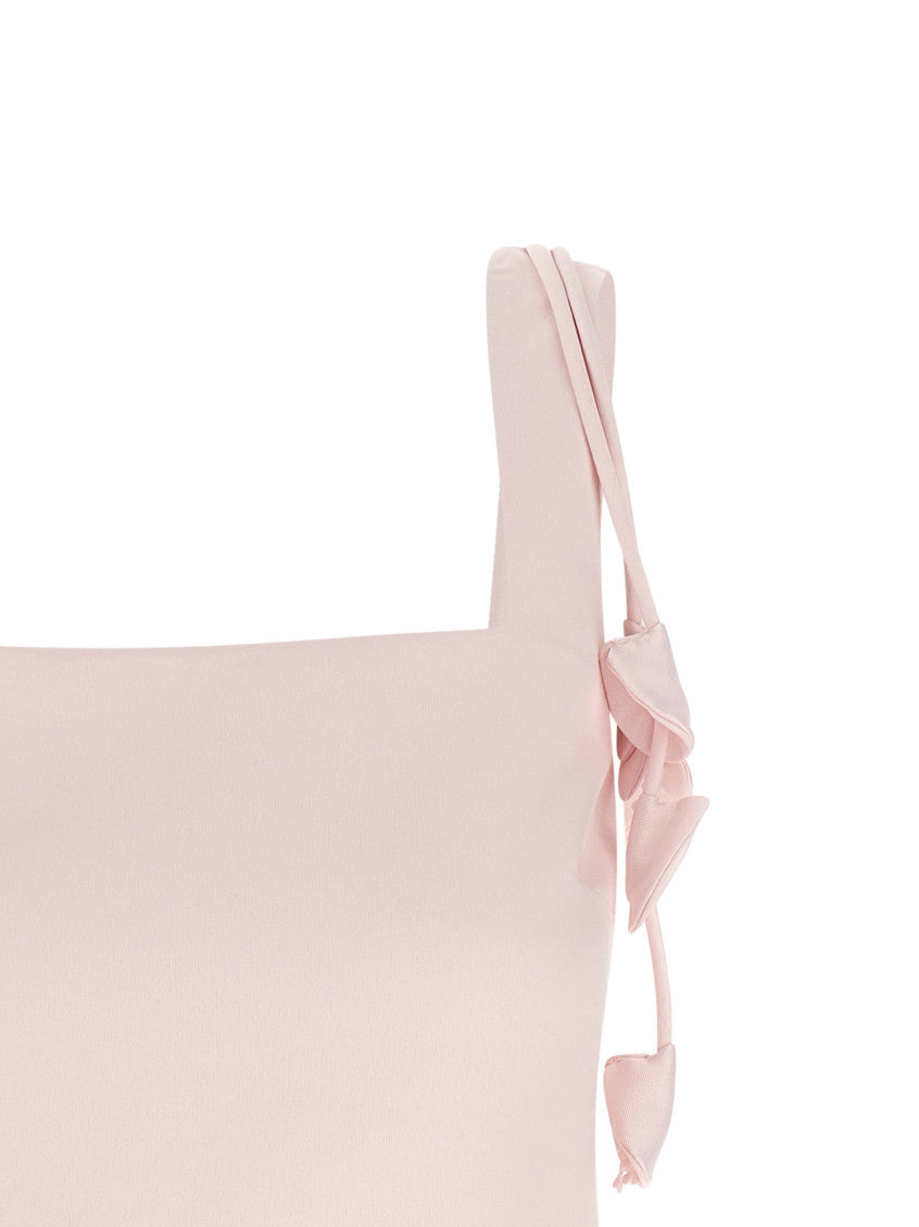 Pink 'Flower Taffetà' Dress 3