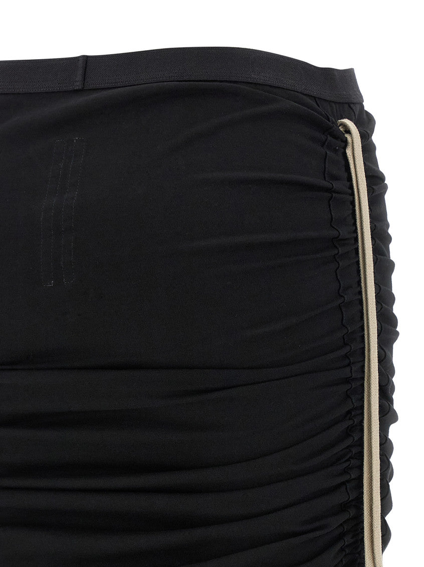 Black 'Edfu Knee' skirt 4