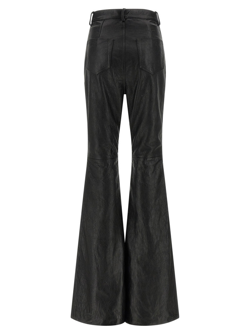 Black 'Bolan Bootcut' pants 2