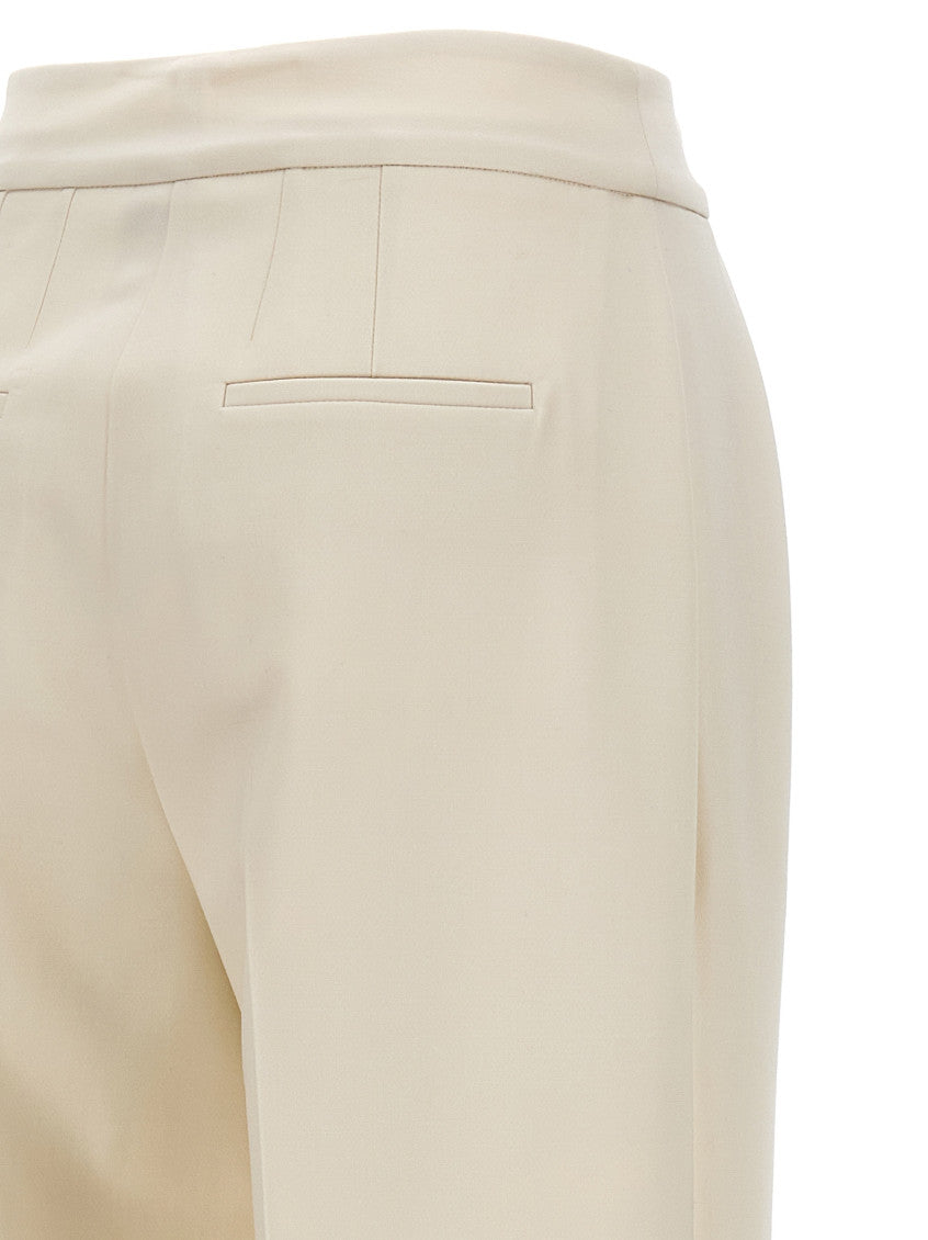 White Loose leg pants 4