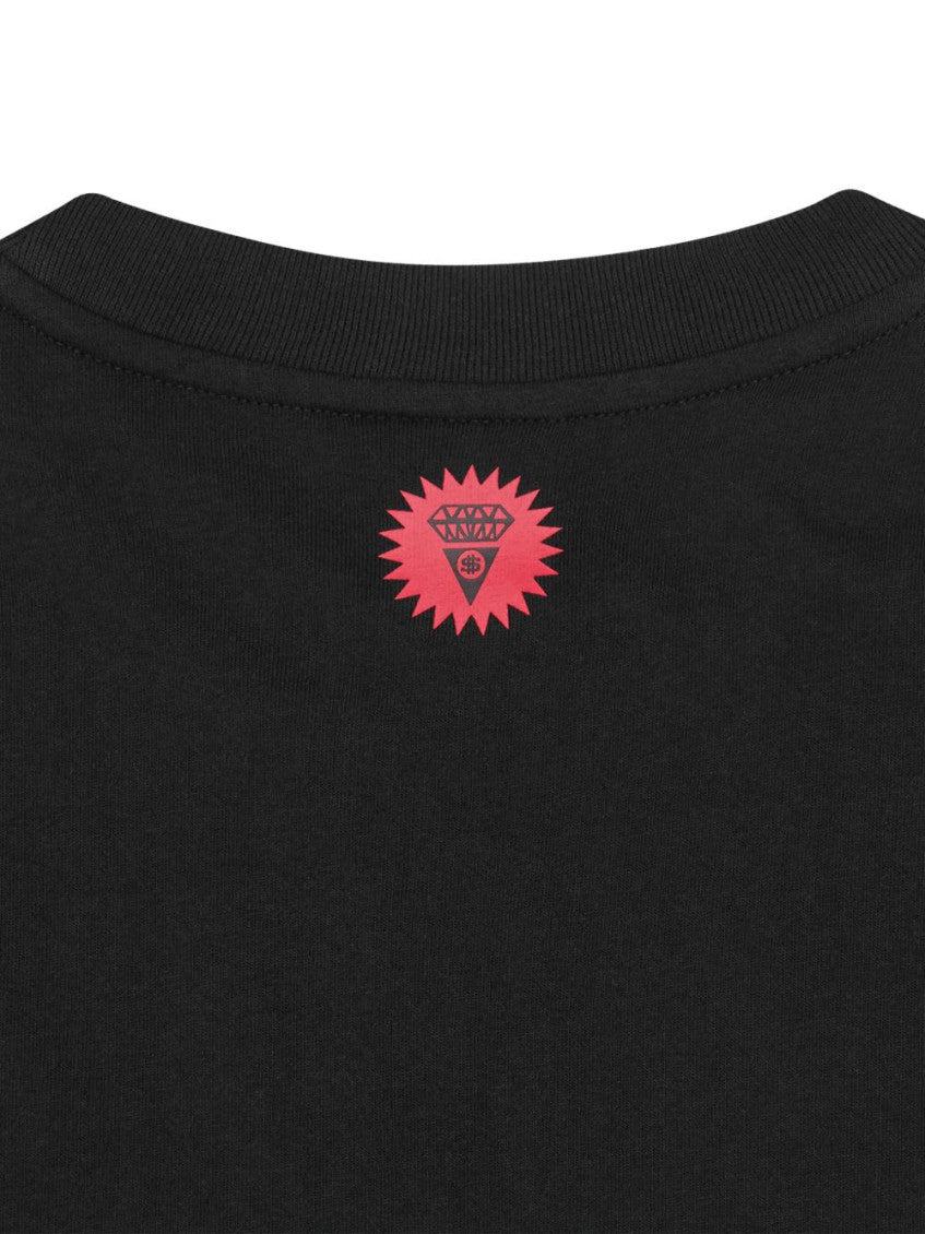 Black Crew Neck Logo T-shirt 4