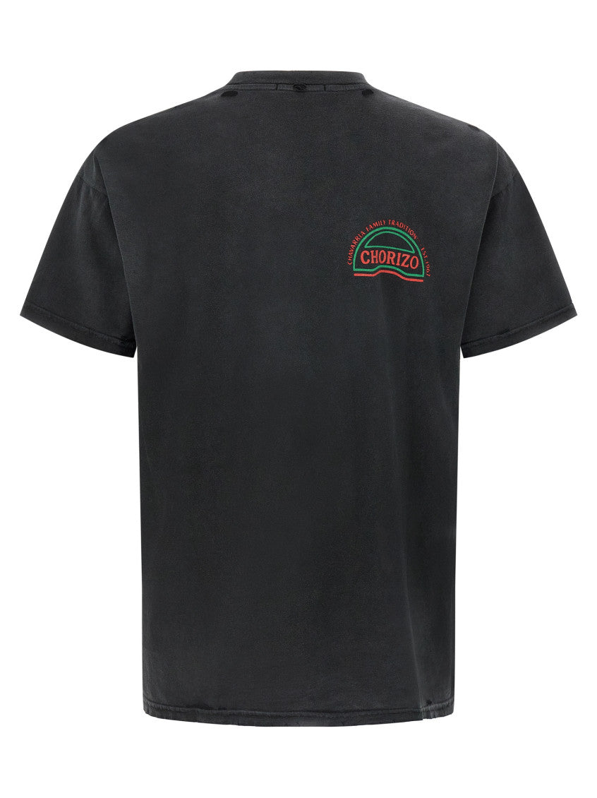 Black 'Chorizo - Easy Tee' T-shirt 2