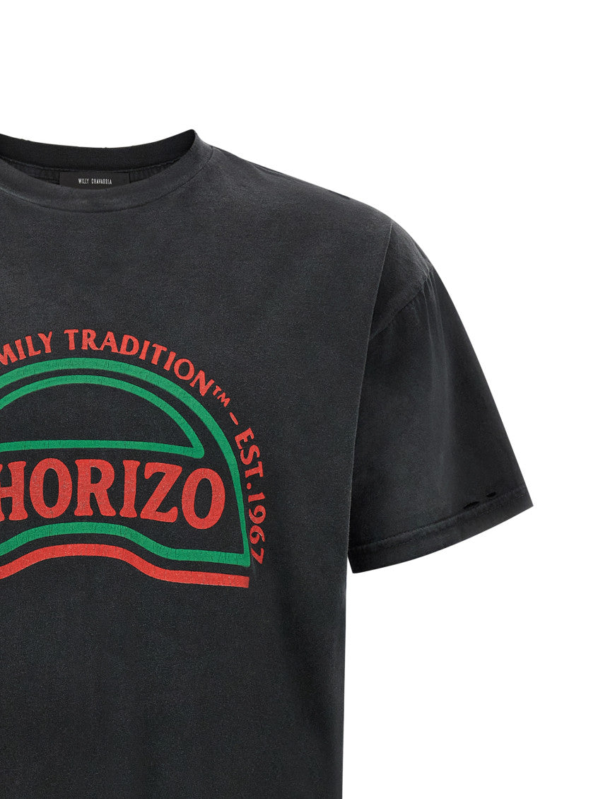 Black 'Chorizo - Easy Tee' T-shirt 3