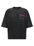 Black 'Willy Tattoo - Buffalo Tee' T-shirt 1
