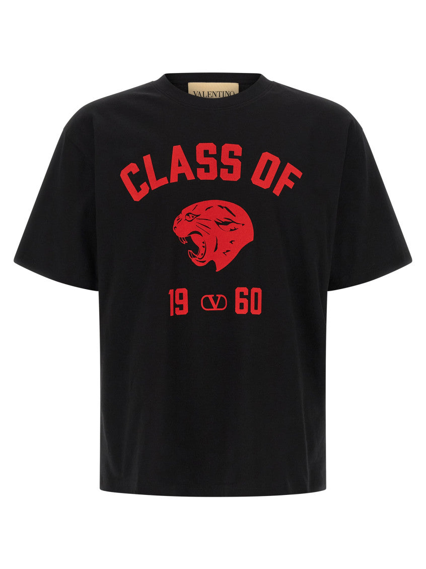 Black 'Valentino' T-shirt 1
