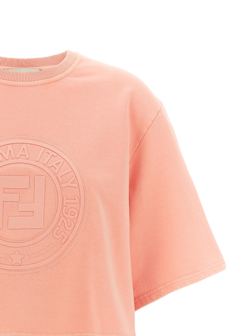Pink 3D 'Fendi Roma' sweatshirt 3