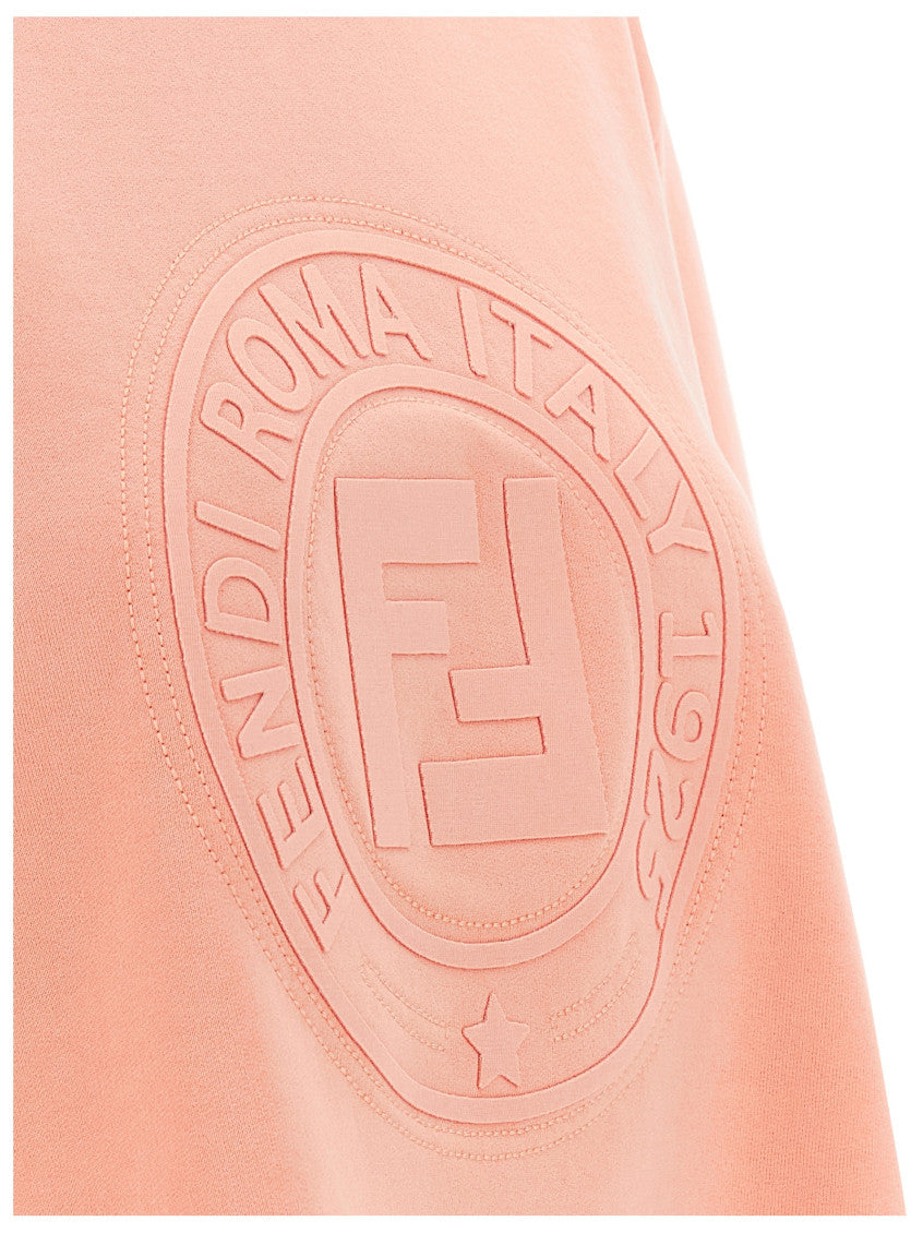 Pink 3D 'Fendi Roma' sweatshirt 4