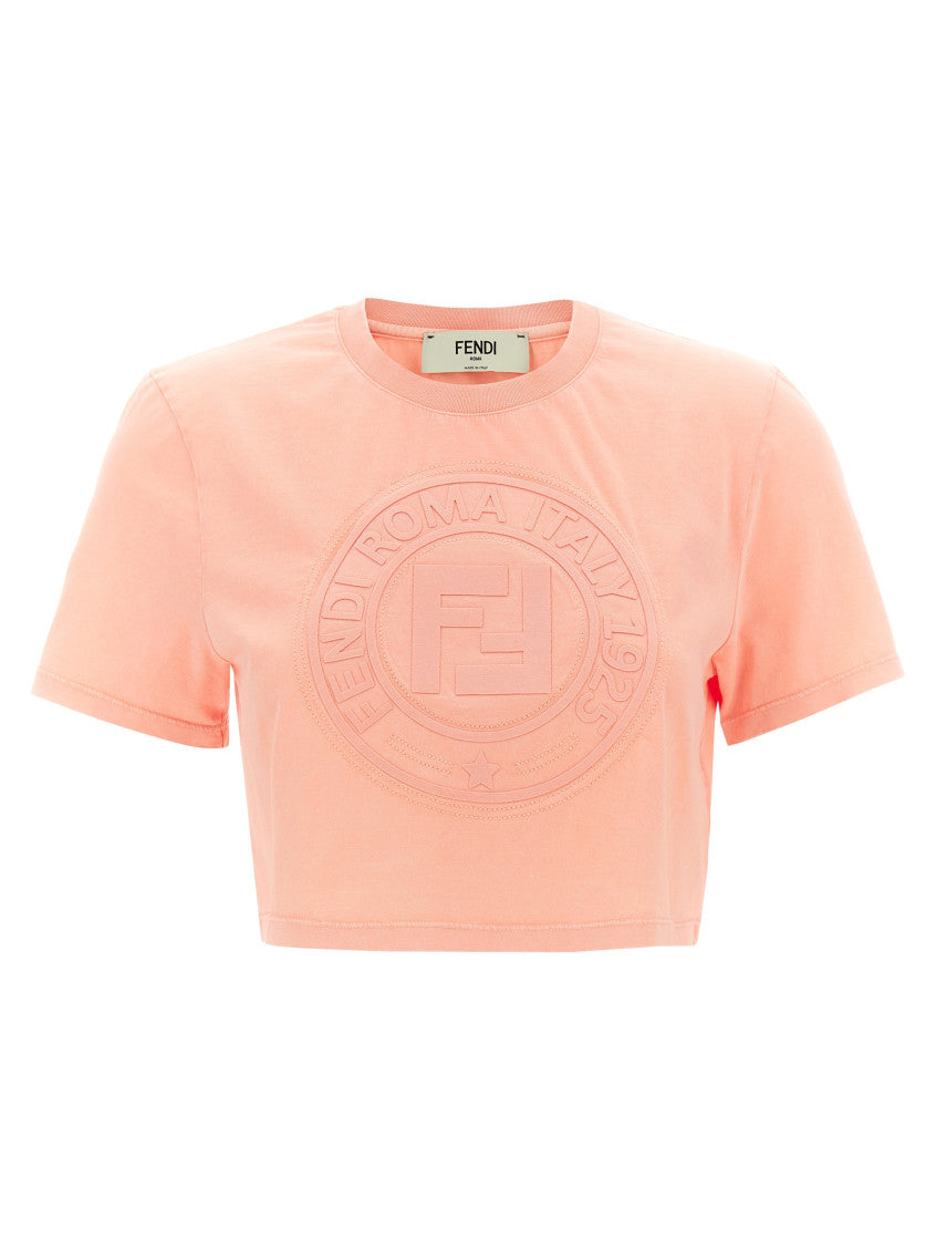 Pink Fendiroma T-shirt 1