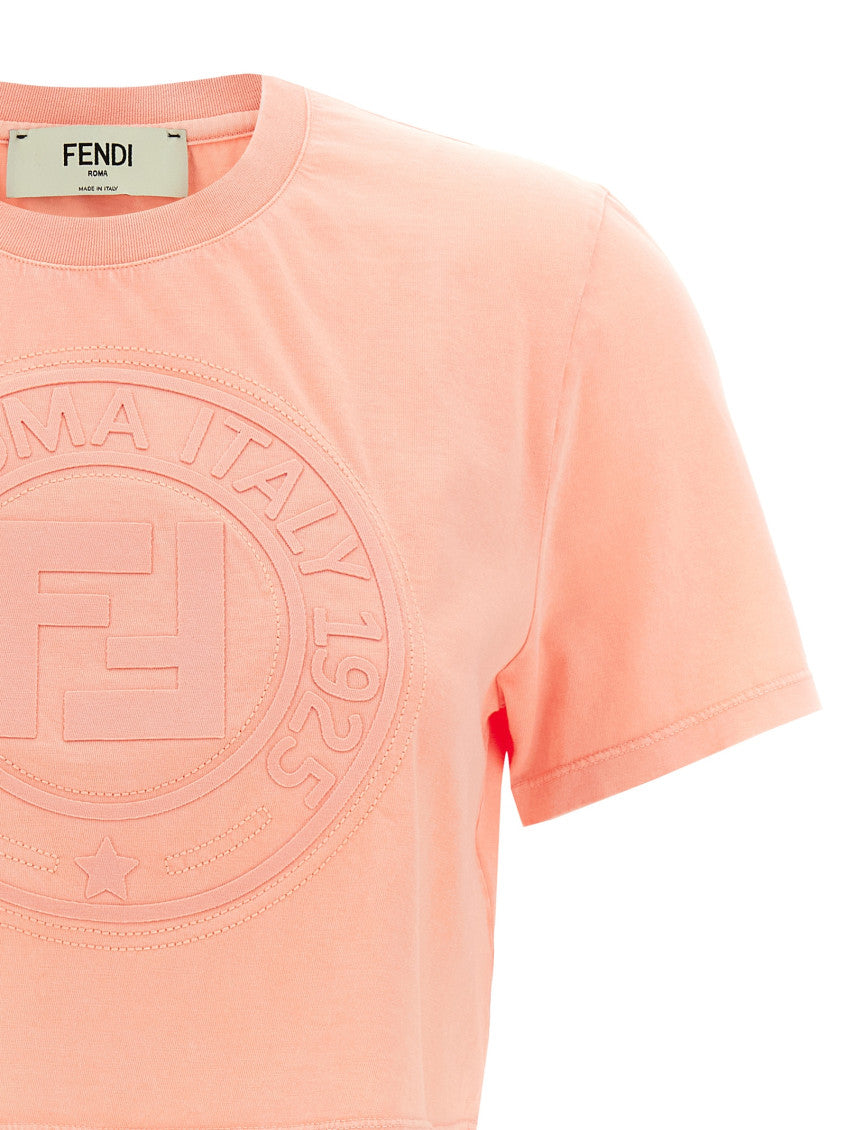Pink Fendiroma T-shirt 3
