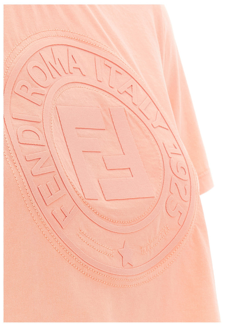 Pink Fendiroma T-shirt 4