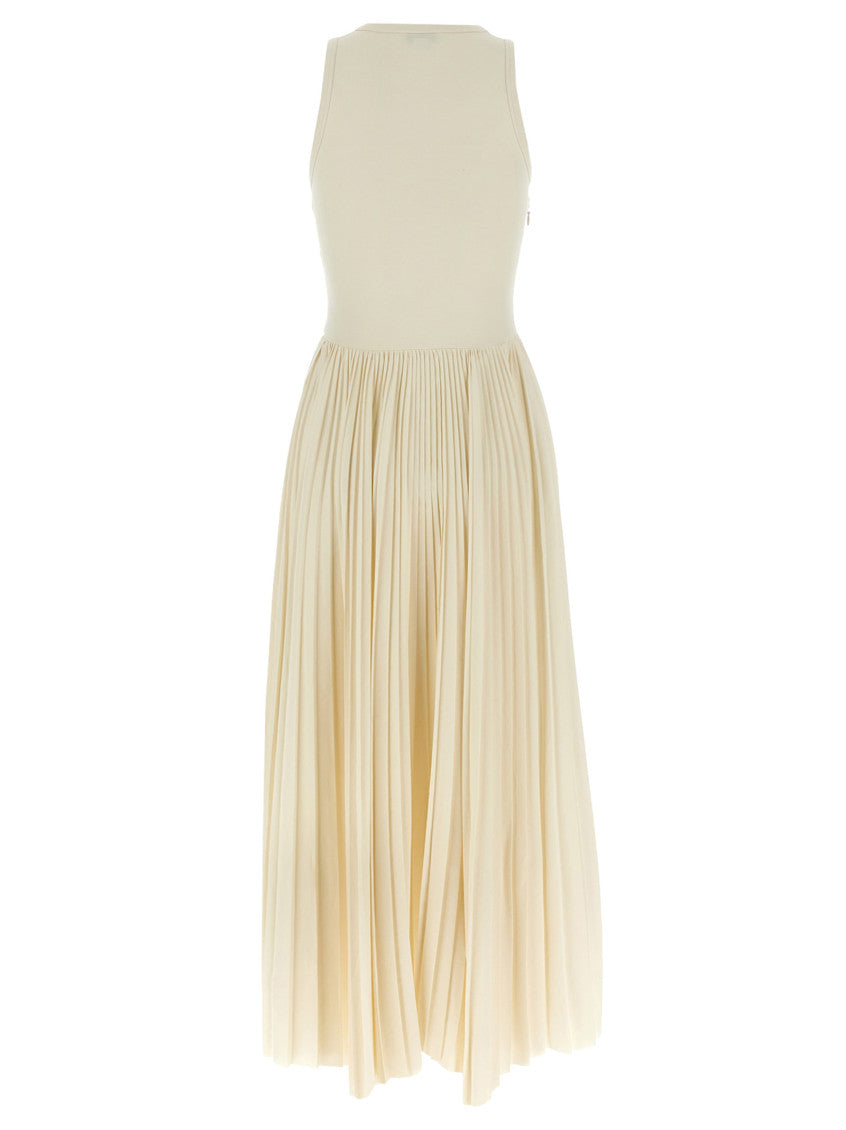 White Asymmetrical Dress 2