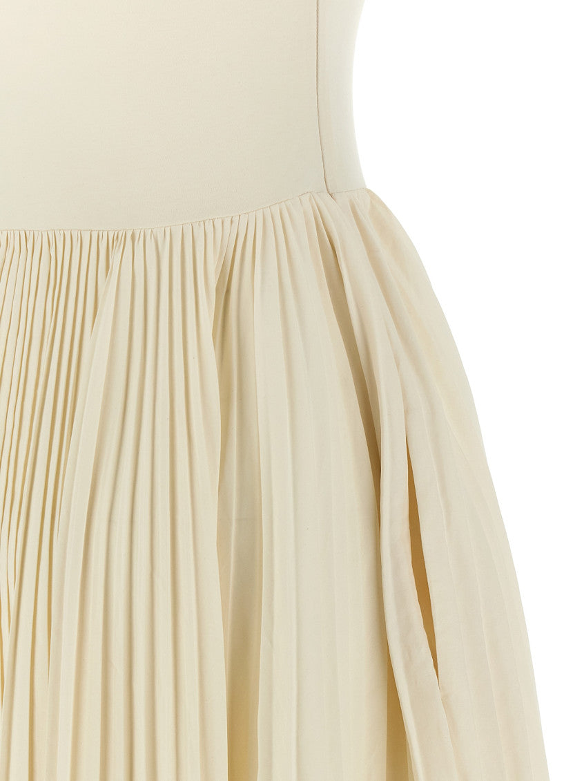 White Asymmetrical Dress 4