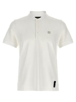White Pique Polo Shirt 1
