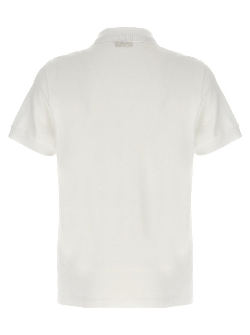 White Pique Polo Shirt 2