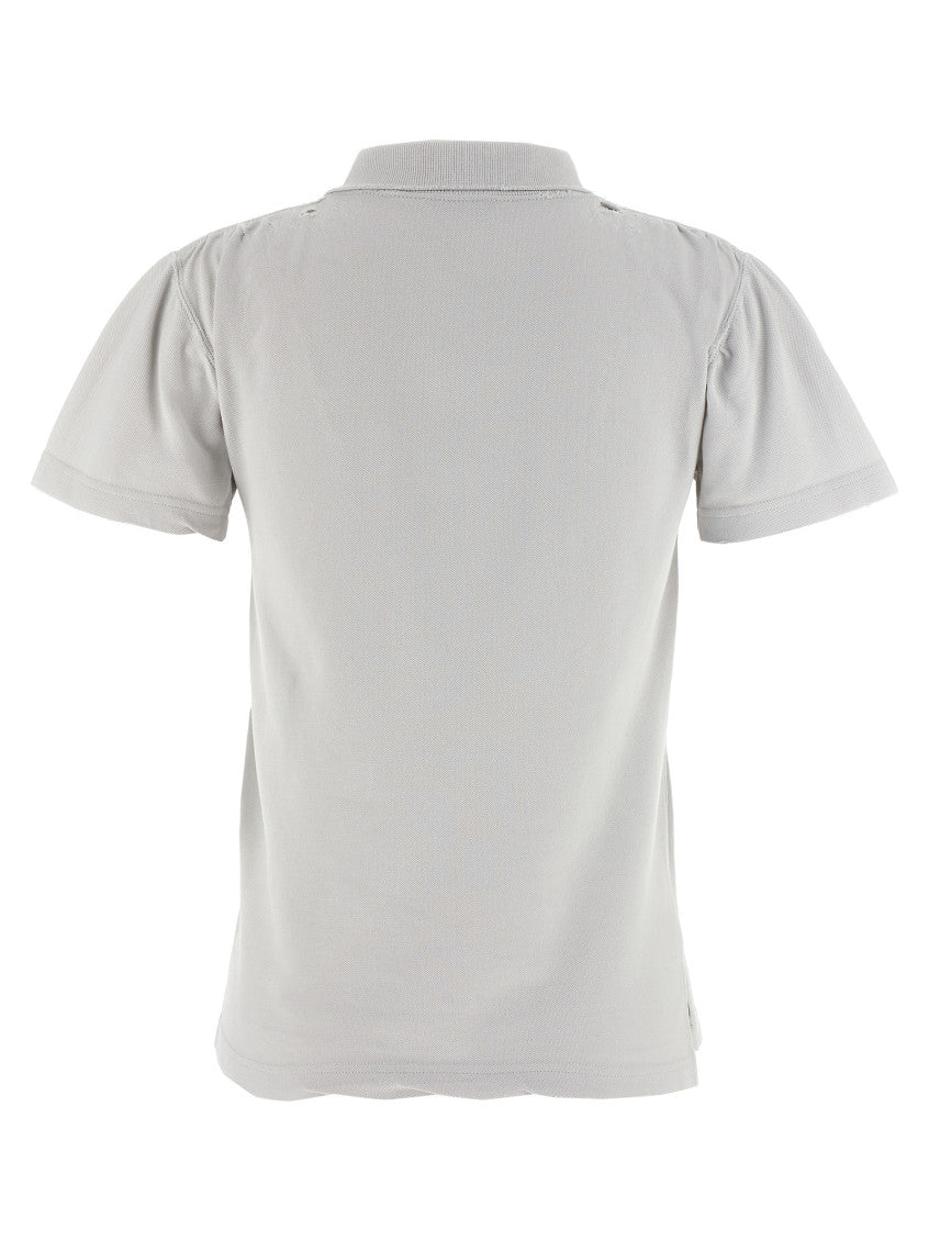 Grey 'Laurel Classic' polo shirt 2