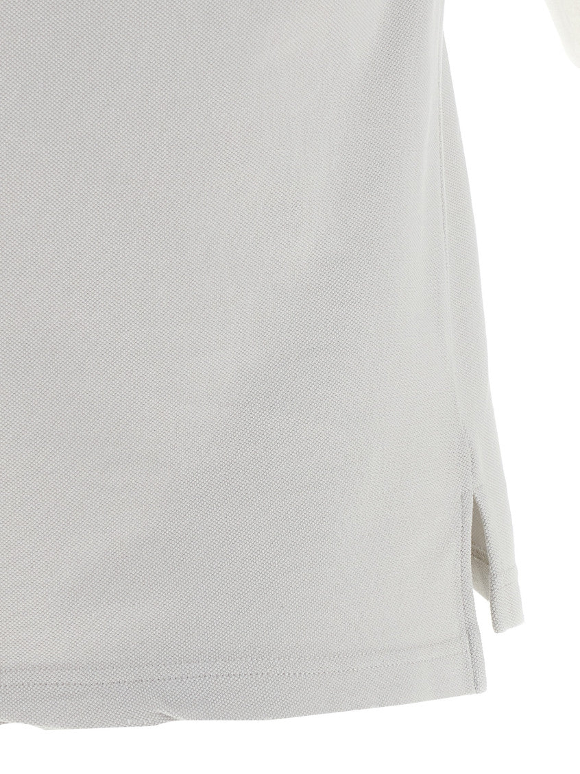 Grey 'Laurel Classic' polo shirt 4
