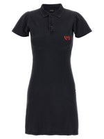Black 'Laurel Classic' polo dress 1