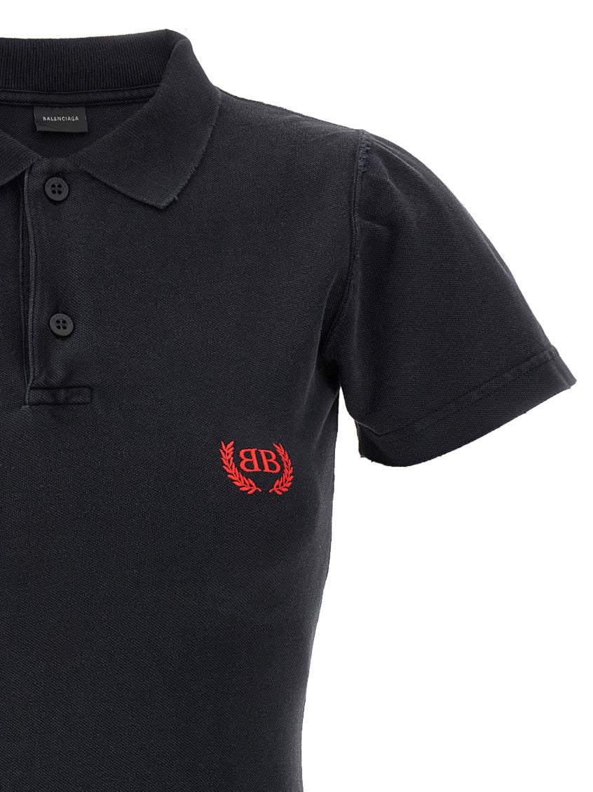 Black 'Laurel Classic' polo dress 3