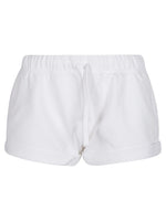 White Emmy organic cotton shorts 1