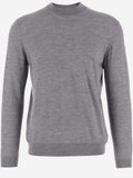 Grey Crewneck Solid Sweater 1