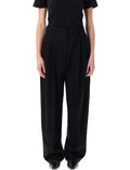 Black Double Pleat Pant 1