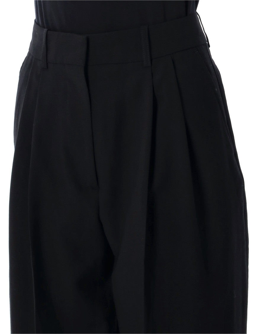 Black Double Pleat Pant 3
