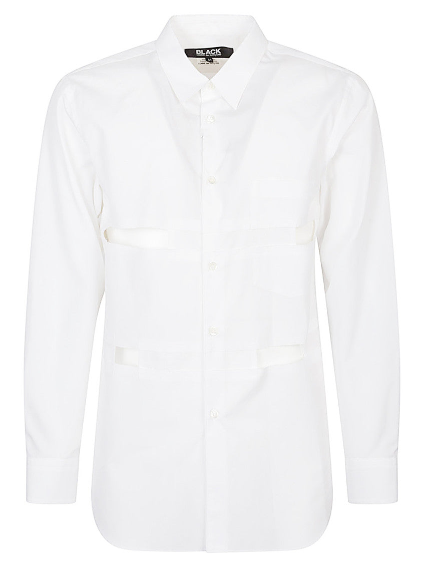 White Long Sleeves Cotton Shirt 1