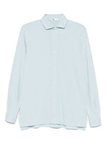 Light Blue Long Sleeves Cotton Shirt 1