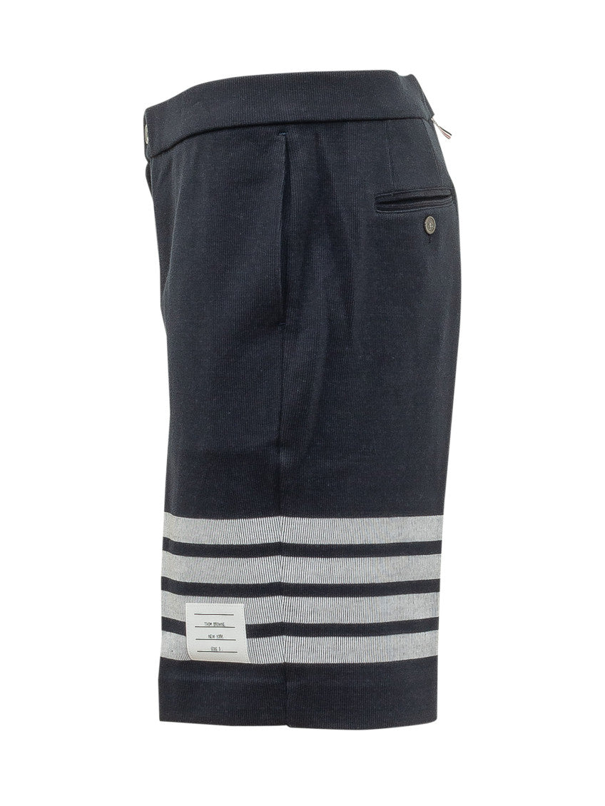 Blue Stripes Shorts 2