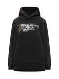 Black Logo Hood Sweatshirt 1