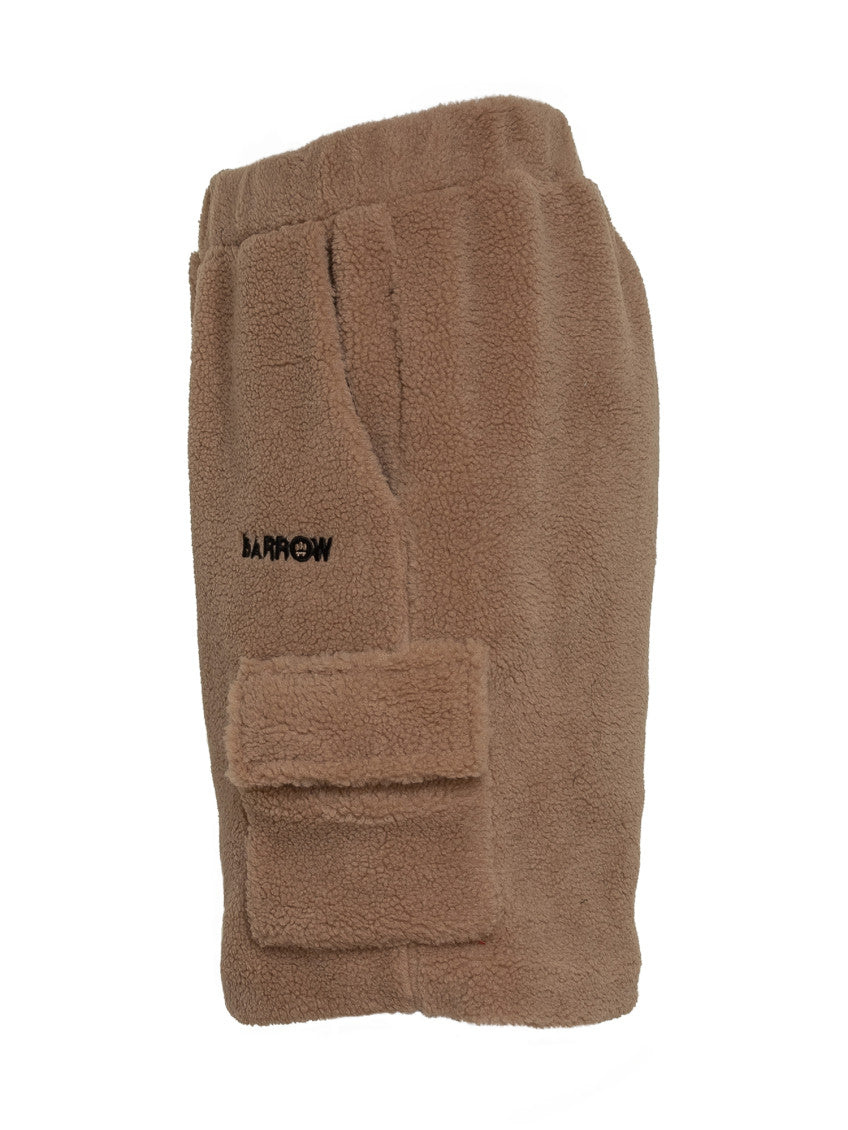 Brown Solid Shorts 2