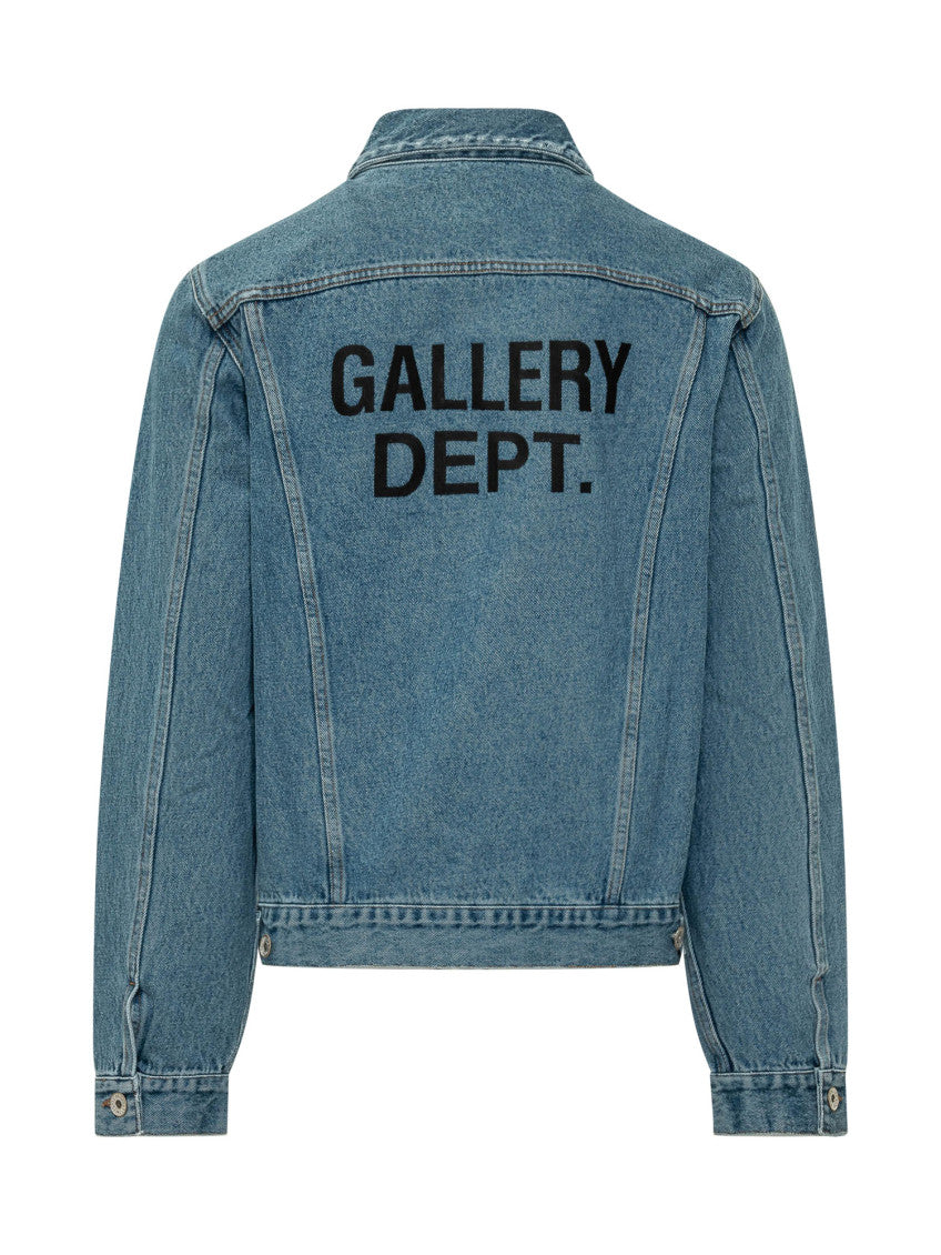 Denim Solid Shirt Collar Jacket 3