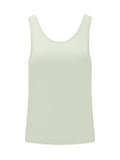 Light Green Scoop Neck Top 1