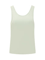 Light Green Scoop Neck Top 1