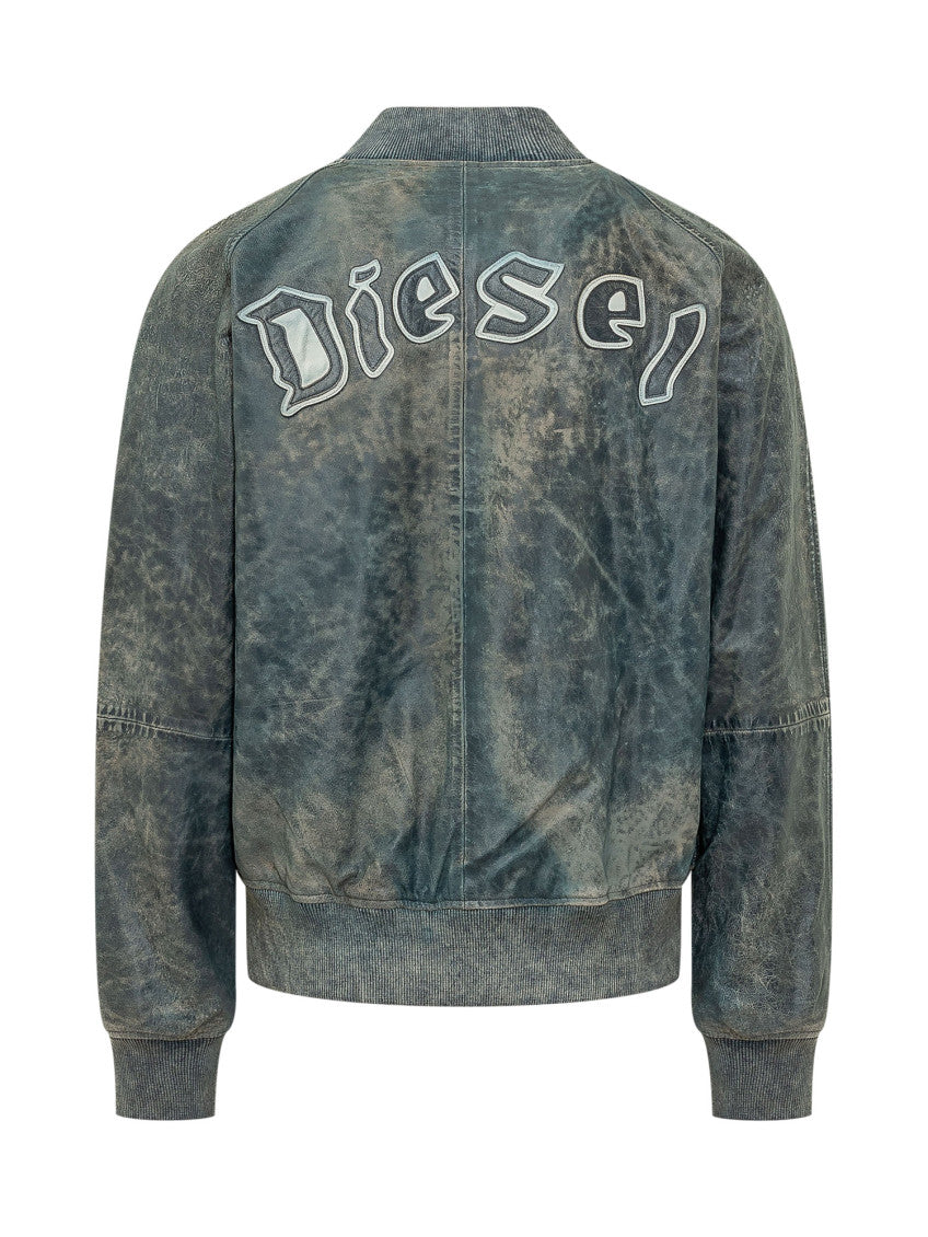 Blue Solid Band Collar Jacket 4