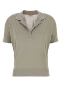 Grey Solid Shirt Collar Polo 1